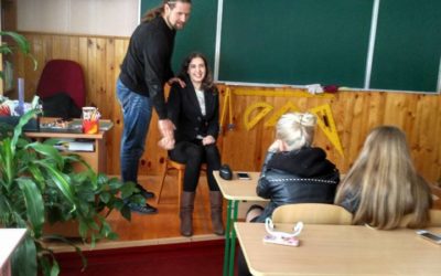 Занятия по кинезиологии с учениками 11-х классов